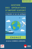 Gestion des opérations d'import-export - Enoncé